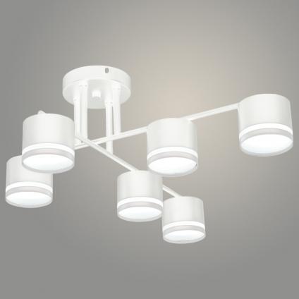 Люстра XI3797/6 WT белый 6х15W GX53 d520 h200, HN25